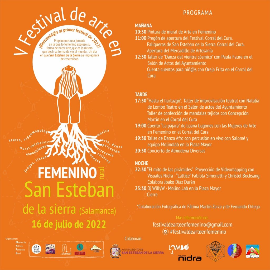 Festival de Arte en Femenino San Esteban de la Sierra 2022